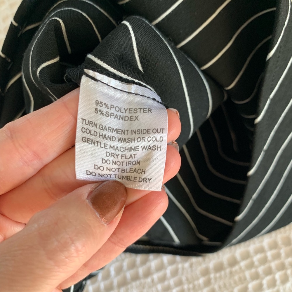 NWT Tiger Mist Anouk stripe bodysuit 1407 1408 - Picture 5 of 7